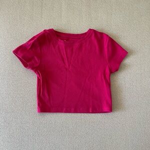 Pink Short Sleeve Tee